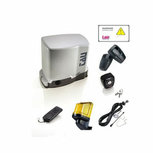 AANBIEDING: complete TAU schuifpoortopenerkit 350T-One kit 3B met 4 meter tandrail en accuset AANBIEDING: complete TAU schuifpoortopenerkit 350T-One kit 3B met 4 meter tandrail en accuset